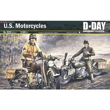 Italeri U.S. II. Világháborús motor makett, 1 35 Biztonságos vásárlás