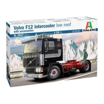 Exkluzív ajánlat Italeri Volvo F12 Intercooler kamion makett, 1 24