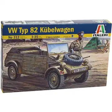 Italeri VW Typ 82 Kübelwagen katonai jármű makett, 1 35 Árcsökkenés