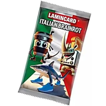 Legjobb ár Italian Brainrot Lamincard kártya