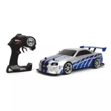 Jada Toys Halálos iramban RC Nissan Skyline GTR 1 távirányítós autó, 1 10 Expressz szállítás