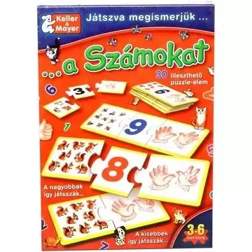 Játszva megismerjük a számokat Kedvezményes ár