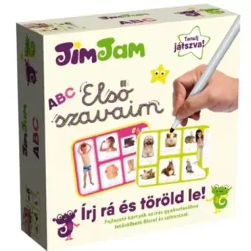 JimJam Írj rá és töröld le! - Első szavaim Gyors kiszállítás