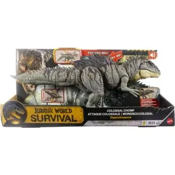 Gyors kiszállítás Jurassic World Kolosszális Támadó Giganotosaurus figura