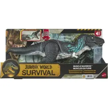 Olcsó Jurassic World Kolosszális Támadó T-Rex figura