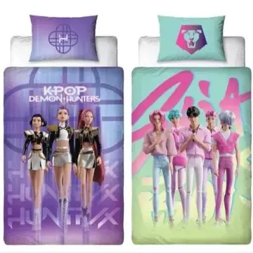 K-Pop Demon Hunters Ágyneműhuzat garnitúra - kétoldalas, 140 x 200 cm Vedd meg online