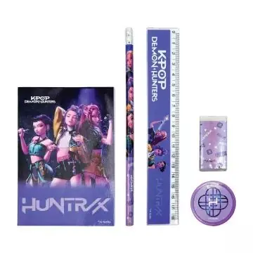 Expressz szállítás K-POP Demon Hunters Huntrix írószer készlet - 5 db-os
