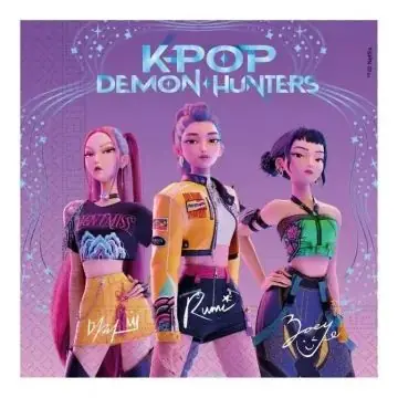 Biztonságos fizetés K-Pop Demon Hunters Papírszalvéta - 20 darabos