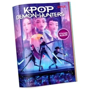 Legnépszerűbb K-Pop Demon Hunters gyűjtőalbum gyűjthető matricákhoz - 2 x 5 db matricával