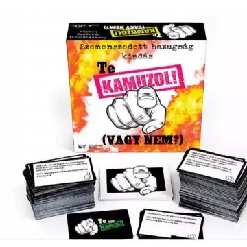 Expressz szállítás Kamuzol szemenszedett hazugság kiadás társasjáték
