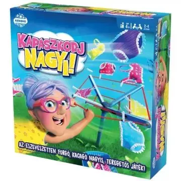 Kapaszkodj Nagyi! társasjáték CSOMAGOLÁSSÉRÜLT Gyors kiszállítás