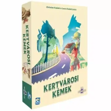 Kertvárosi kémek társasjáték Újdonság
