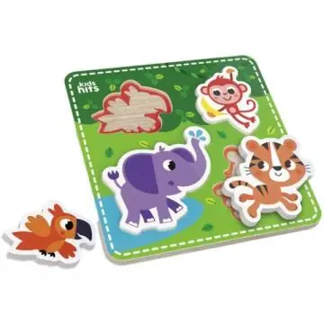 Kids Hits Fa formaillesztő - Állatkerti állatok Azonnali szállítás