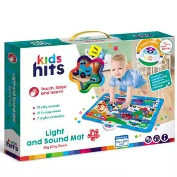 Csak ma Kids Hits Játszószőnyeg hang- és fényhatásokkal - Városi nyüzsgés