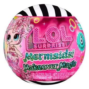 L.O.L. Surprise Makeover Magic Sellő apróságok - szájfény, többféle Alacsony ár