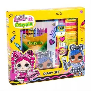 L.O.L. x Crayola Kreatív napló készlet Alacsony ár