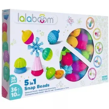 Biztonságos vásárlás Lalaboom Montessori bébi fejlesztőjáték - 36 részes
