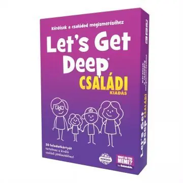 Legnépszerűbb Let‘s Get Deep társasjáték - Családi kiadás