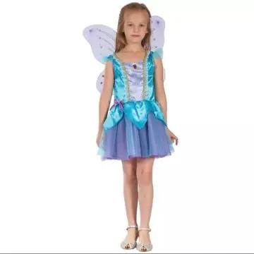 Gyors szállítás Lila tündér jelmez - 120-130 cm