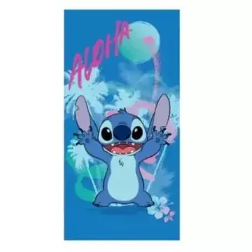 Kedvezményes ár Lilo Stitch Fürdőlepedő - 70 x 140 cm, 100% pamut