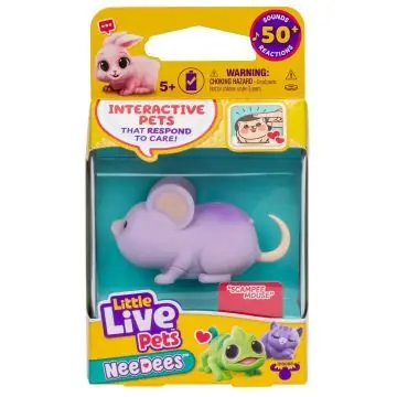 Gyors kiszállítás Little Live Pets Needees Gyűjthető kiskedvencek - Scampee egér
