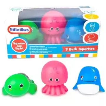 Little Tikes Vízspriccelős Fürdőjátékok - 3 darabos Korlátozott ajánlat