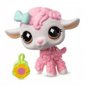 Bestseller Littlest Pet Shop Játékfigura - 1 db, 5. széria, 463 Bárány