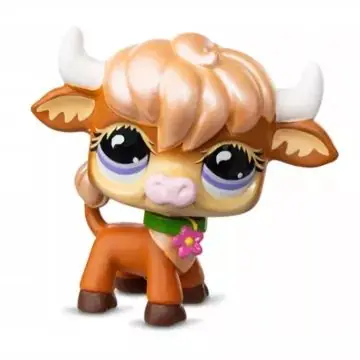 Legkelendőbb Littlest Pet Shop Játékfigura - 1 db, 5. széria,462 Bika