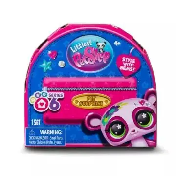 Szezonális akció Littlest Pet Shop Meglepetés figura tasakban - 1 db-os, 6. széria