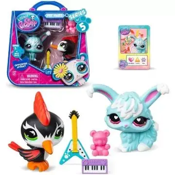 Littlest PetShop Játékfigura készlet - 2 db-os, 5-ös széria - PunkPastel Kihagyhatatlan ajánlat