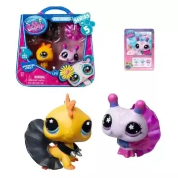 Kihagyhatatlan ajánlat Littlest PetShop Játékfigura készlet - 2 db-os, 5-ös széria - SugarSpikes