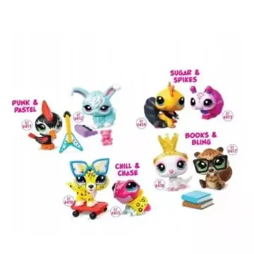 Olcsóbb Littlest PetShop Játékfigura készlet - 2 db-os, 5-ös széria - többféle