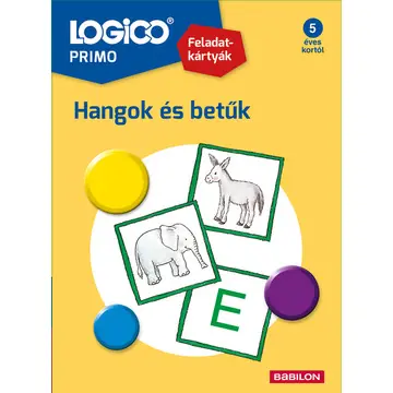 Logico Primo feladatkártyák - Hangok és betűk Kihagyhatatlan ajánlat