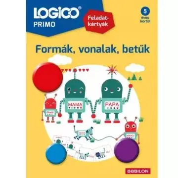 Logico Primo Formák, vonalak, betűk - új kiadás Kihagyhatatlan ajánlat