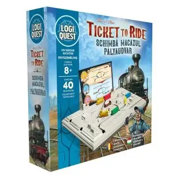Árengedmény LogiQuest Ticket to Ride - Pályaudvar társasjáték