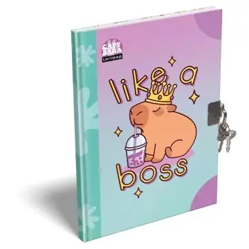 Lollipop Capybara Emlékkönyv Expressz kézbesítés
