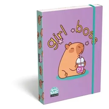 Népszerű Lollipop Capybara Füzetbox - A/5-ös