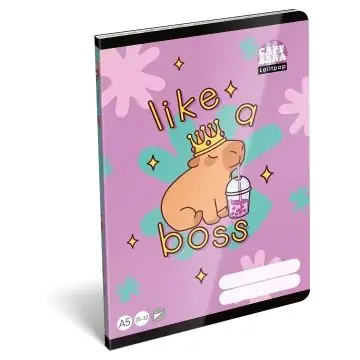 Lollipop Capybara Sima füzet - A/5-ös Árcsökkenés