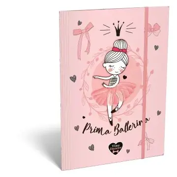 Népszerű Lovely Ballerina Gumis mappa - A/4-es