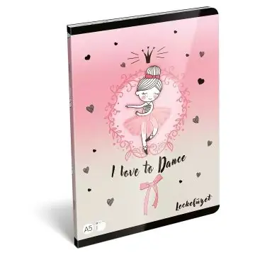 Lovely Ballerina Leckefüzet - A/5-ös Azonnali szállítás