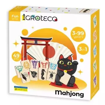 Mahjong játék - 49 db-os Kihagyhatatlan ajánlat
