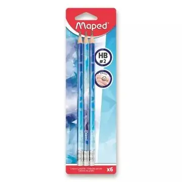 Maped Arctic háromszögletű grafitceruza radírral - 3 db-os csomag Legnépszerűbb
