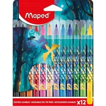 Maped Dragon filctoll készlet - kimosható, 12 db-os Akciós ár