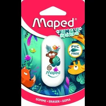 MAPED Jungle Fever radír - többféle Legnépszerűbb