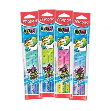 Maped Twist n Flex Decor színátmenetes vonalzó, 15 cm - többféle Expressz kézbesítés