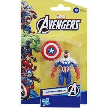 Marvel Avengers akciófigura, 10 cm - Amerika kapitány Expressz kézbesítés