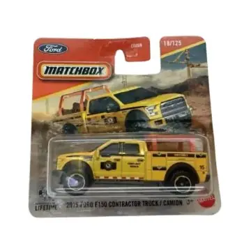 Matchbox kisautó 2015 Ford F-150 Contractor Truck Rendeld meg most