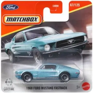 Matchbox kisautó - 1968 Ford Mustang Fastback Kedvezményes ár