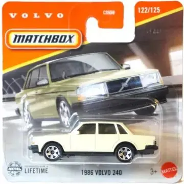 Újdonság Matchbox kisautó - 1986 Volvo 240