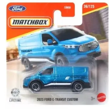 Matchbox kisautó - 2023 Ford E-Transit Custom Gyors szállítás